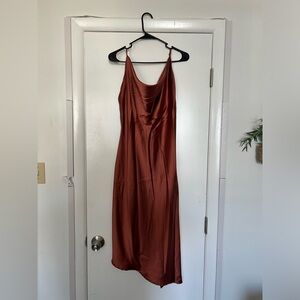 Petal & Pup Cyprus Dress-Rust WORN ONCE SIZE 14